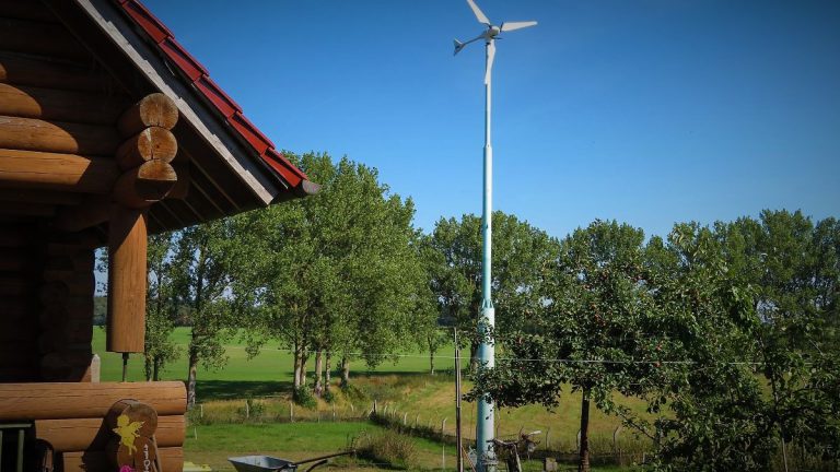 homemade wind turbine