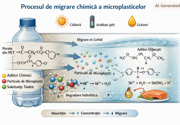 Microplasticele ingerate de om